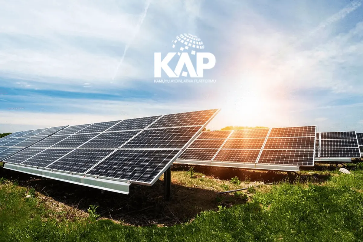 Мы подписали соглашение на сумму 2,6 миллиона долларов на инвестиции в солнечную электростанцию в Карамане.