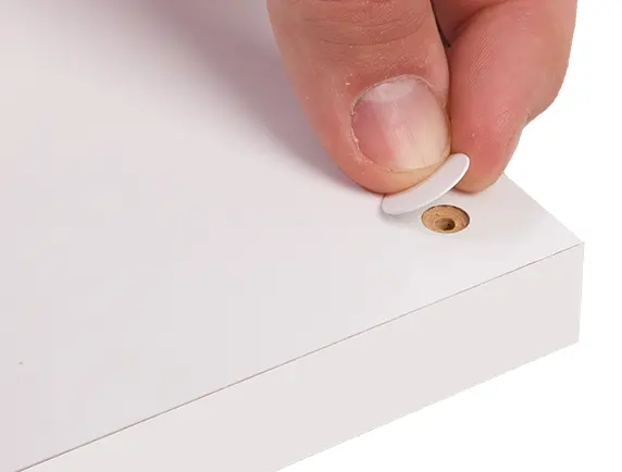 adhesive screw covers